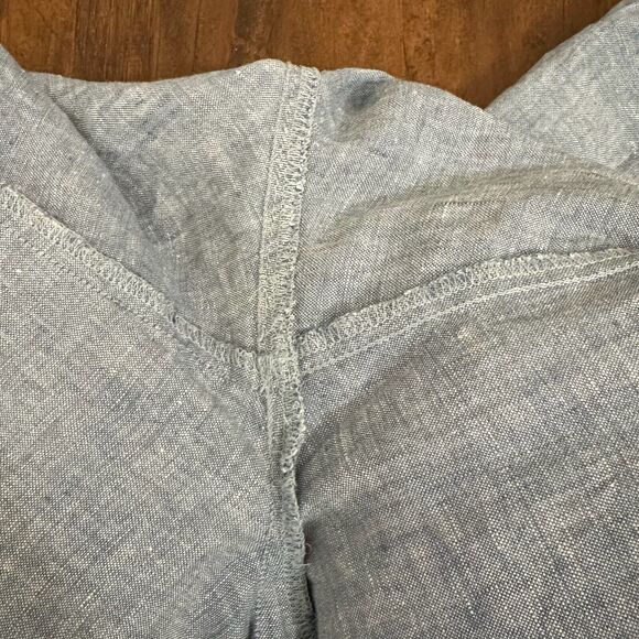 ATHLETA Cabo Linen Joggers Pants in Blue Resort Coastal - Picture 6 of 12